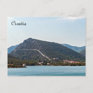Walls of Ston - Dalmatia, Croatia Postcard