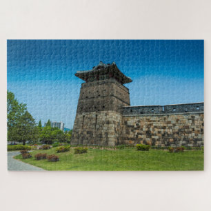 Walls Of Suwon Fortress Jigsaw Puzzle