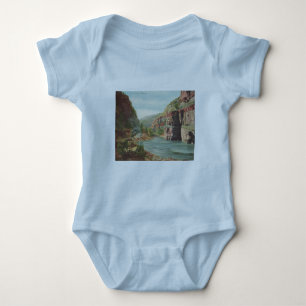 Walls of the Canon, Grand River (Canyon) Baby Bodysuit