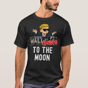 Wallstreetbets Logo To The Moon T-Shirt