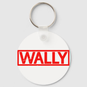 Wally Stamp Key Ring