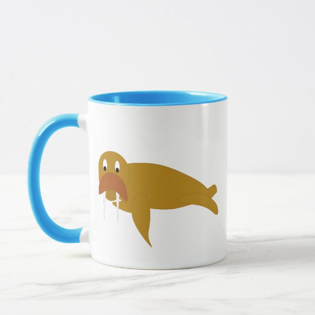 Wally the Walrus Mug (Left)
