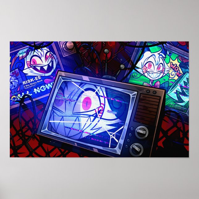 Wally Wackford Halloween Slasher | Helluva Boss | Poster (Front)