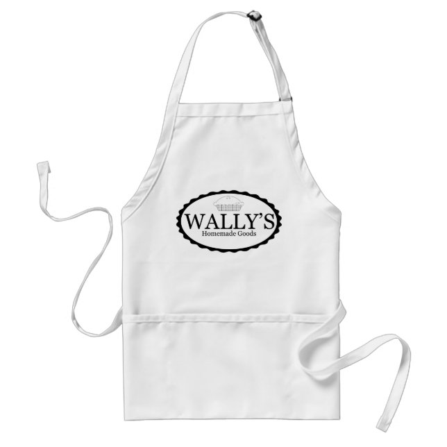 Wally's Homemade Goods Cotton Apron (Front)