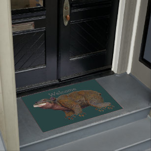 Walnut Bear Welcome Doormat