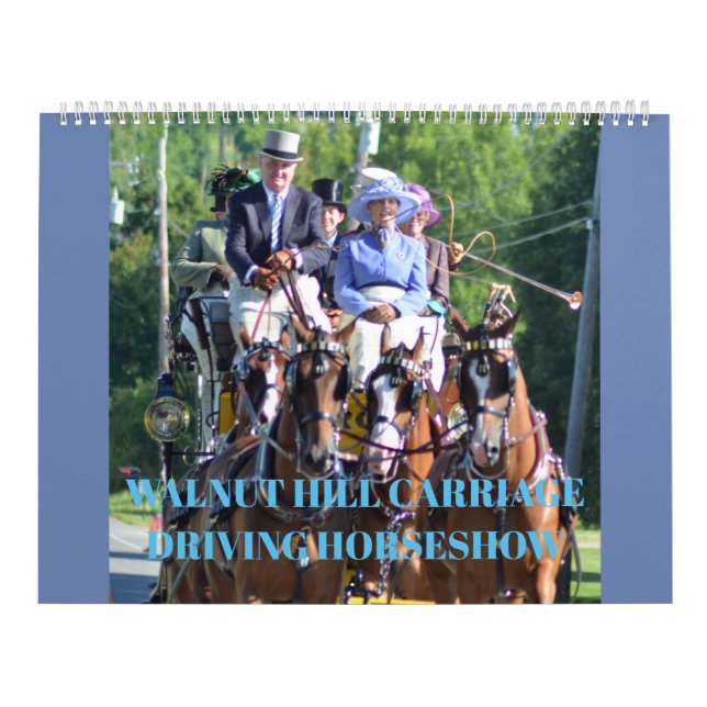 Walnut Hill Carriage Driving Horse Show Calendar (Cover)