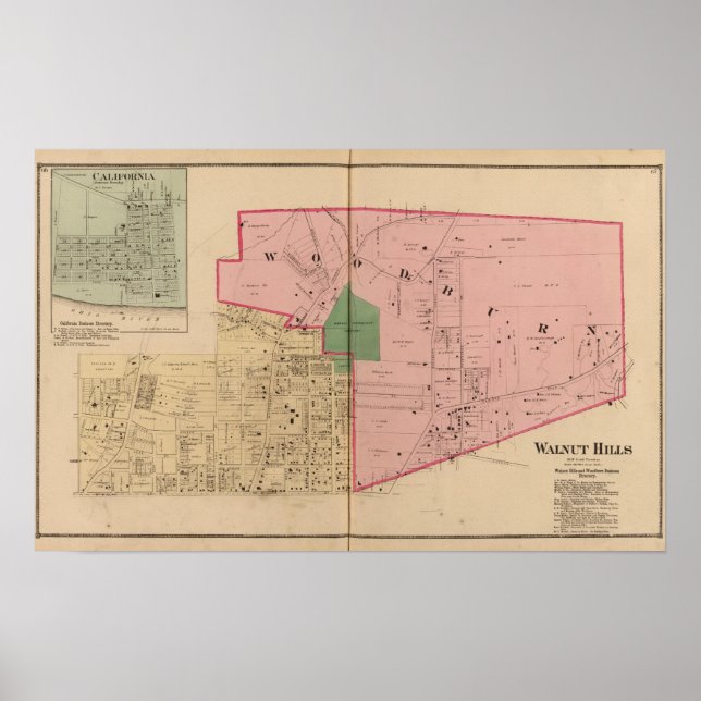 Walnut Hills, Ohio Poster (Front)