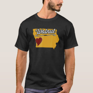WALNUT IOWA IA USA Cute Souvenir Merch US City S T-Shirt