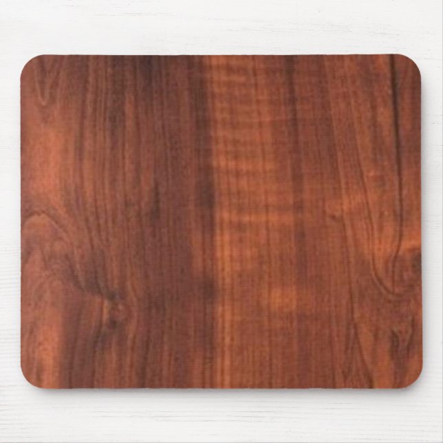 WALNUT OAK WOOD finish buy BLANK Mouse Pad (Front)