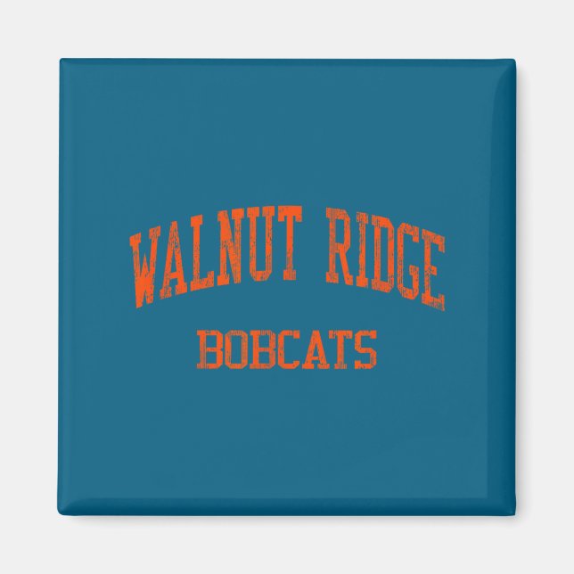 Walnut Ridge High School Hs Illustration Magnet (Front)