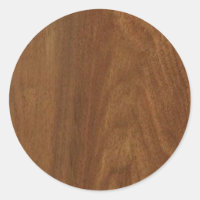 WALNUT WOOD American finish blank blanche + TEXT