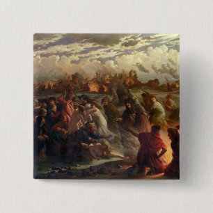 Walpurghis Night, 1862 15 Cm Square Badge