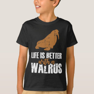 Walrus animal zoo lovers morse sea gift T-Shirt