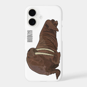 Walrus cartoon illustration