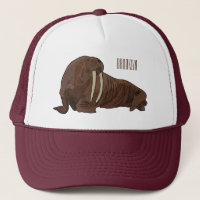 Walrus cartoon illustration