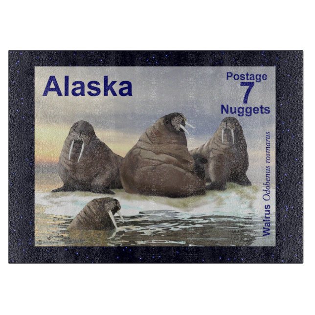 Walrus - Four Brothers Cutting Board (Front)