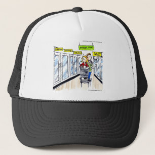 Walrus Frozen Food Section Funny Trucker Hat