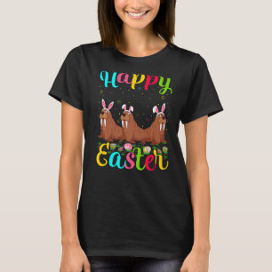 Walrus  Funny Easter Egg Bunny Walrus Happy Easter T-Shirt
