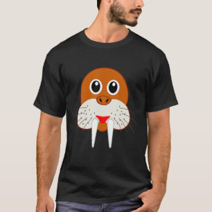 Walrus Head Face Costume T-Shirt