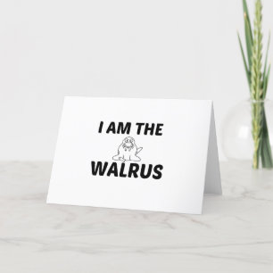 WALRUS HOLIDAY CARD