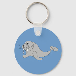 Walrus Keychain