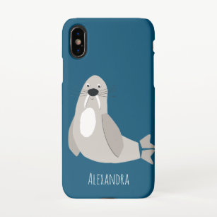 Walrus personalised iPhone case