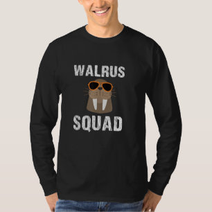 WALRUS SQUAD CUTE FUNNY SEA ANIMAL LOVER T-Shirt