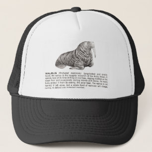 walrus trucker hat