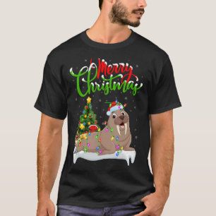 Walrus   Xmas Decorations Santa Walrus Christmas T-Shirt