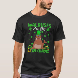 Walruses Are My Lucky Charms Walrus St. Patrick's T-Shirt