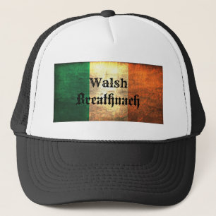 Walsh Irish Flag Trucker Hat