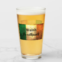 Walsh Surname on Irish Flag