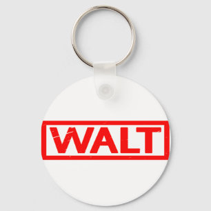 Walt Stamp Key Ring
