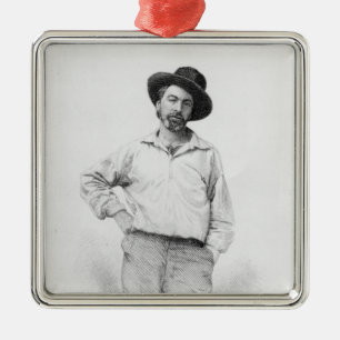 Walt Whitman, frontispiece to 'Leaves of Metal Ornament