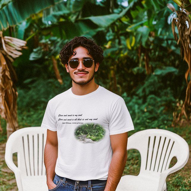 Walt Whitman Poetry T-Shirt (Creator Uploaded)