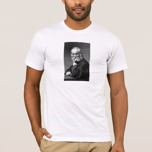 Walt Whitman Portrait in Washington, D.C. T-Shirt (Front)