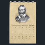 Walt Whitman Portraits and Poetry Calendar<br><div class="desc">Walt Whitman's life in portraits with inspirational quotes of his world-famous poetry for graduation or holiday gifts. Featuring the best daguerreotypes and photographs of the poet,  recorded by the leading photographers of the day in Washington D.C.,  Philadelphia,  New York,  New Orleans and at home in Camden,  New Jersey.</div>