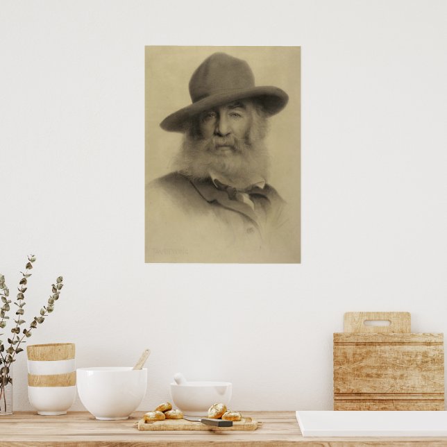 Walt Whitman: The Good Grey Poet Poster (Kitchen)