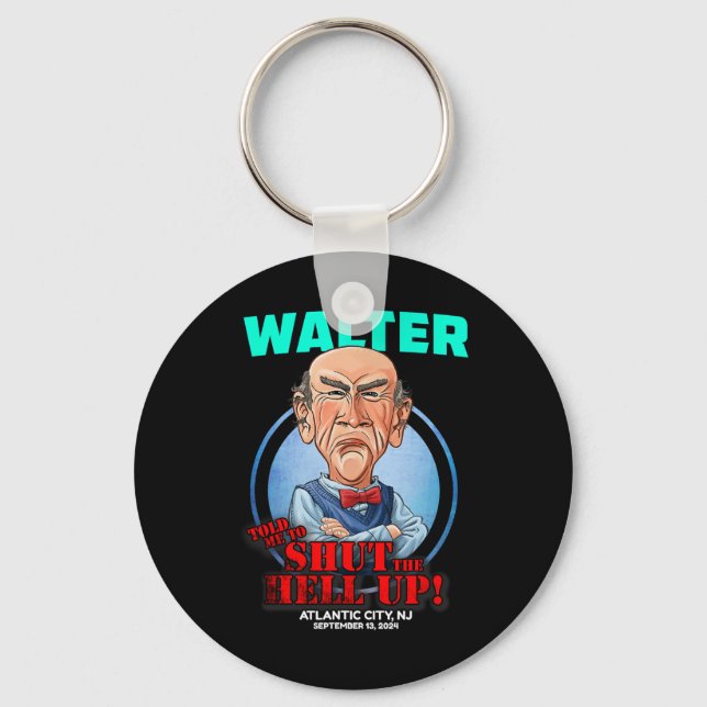 Walter Atlantic City  Key Ring (Front)