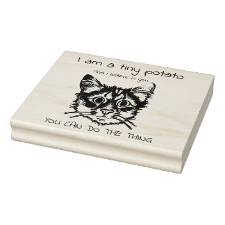 Walter believes in you rubber stamp