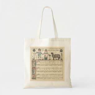 Walter Crane Baa Baa Black Sheep Nursery Rhyme  Tote Bag