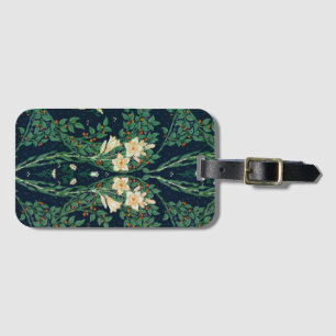 Walter Crane "Francesca" Botanical Luggage Tag