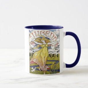 Walter Crane "Jugend" Art Nouveau Mug