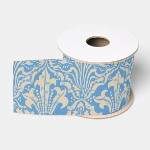 Walter Crane Seed and Flower Art Nouveau Grosgrain Ribbon