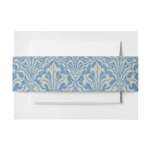 Walter Crane Seed and Flower Art Nouveau Invitation Belly Band
