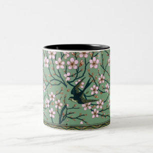 Walter Crane - Swallows and Almond Blossoms Mug