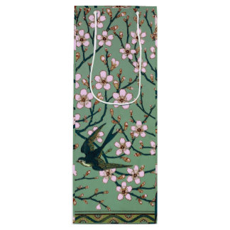 Walter Crane Swallows and Almonds Wine Gift Bag