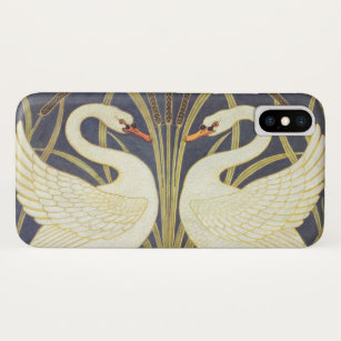 Walter Crane Swan, Rush And Iris Art Nouveau Case-Mate iPhone Case