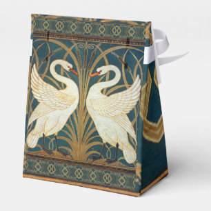Walter Crane Swan, Rush And Iris Art Nouveau Favour Box