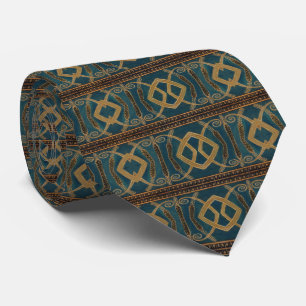 Walter Crane Swan, Rush And Iris Art Nouveau Tie